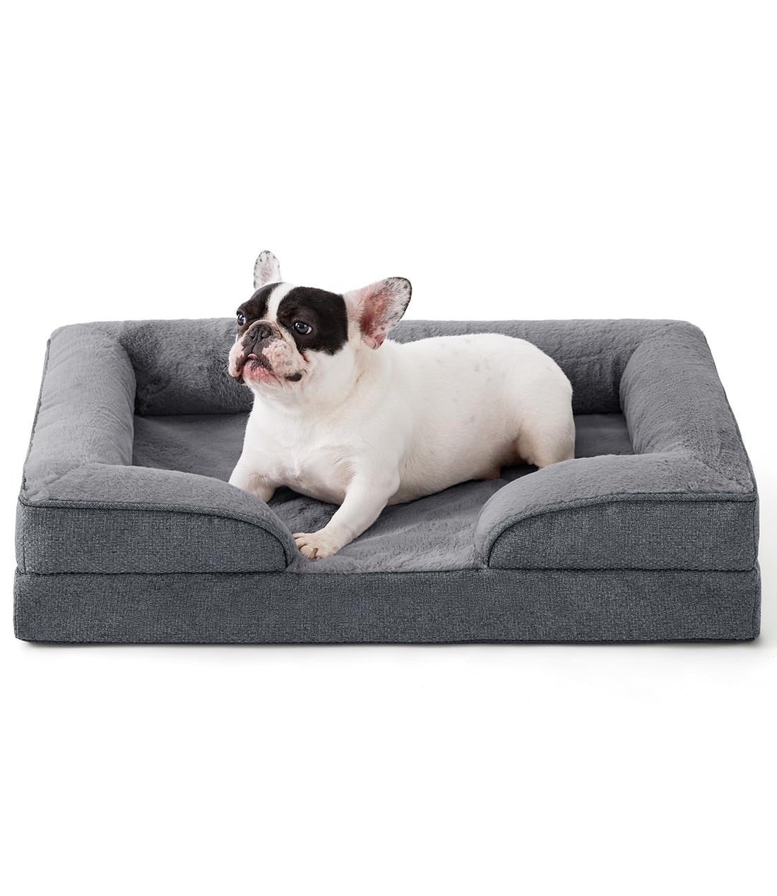 Made4pet Dog Bed Orthopedic, Dog Sofa for Small Dogs Supportive Foam