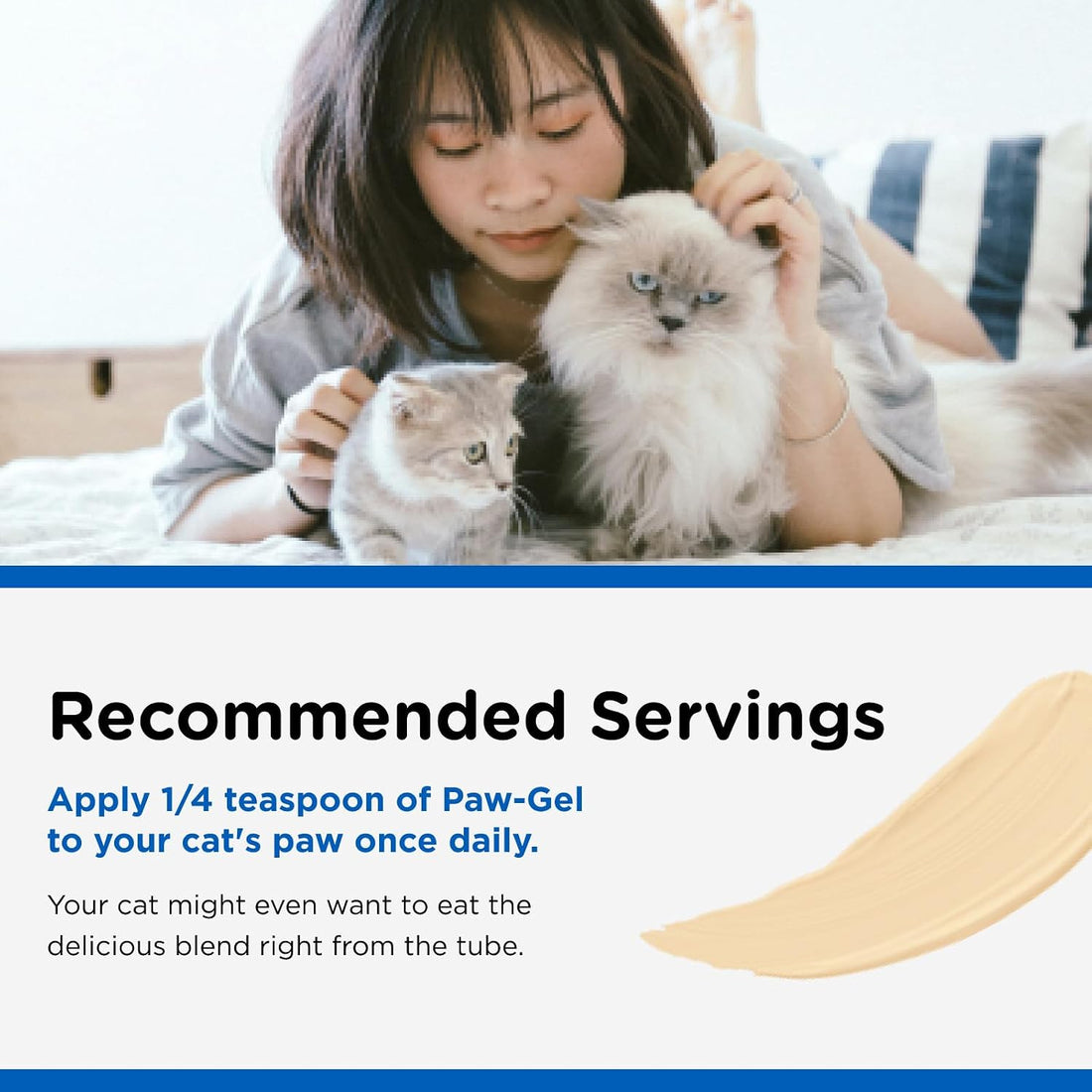Nutri-Vet Multi-Vite Paw Gel for Cats, Daily Vitamin, Kitten Supplies