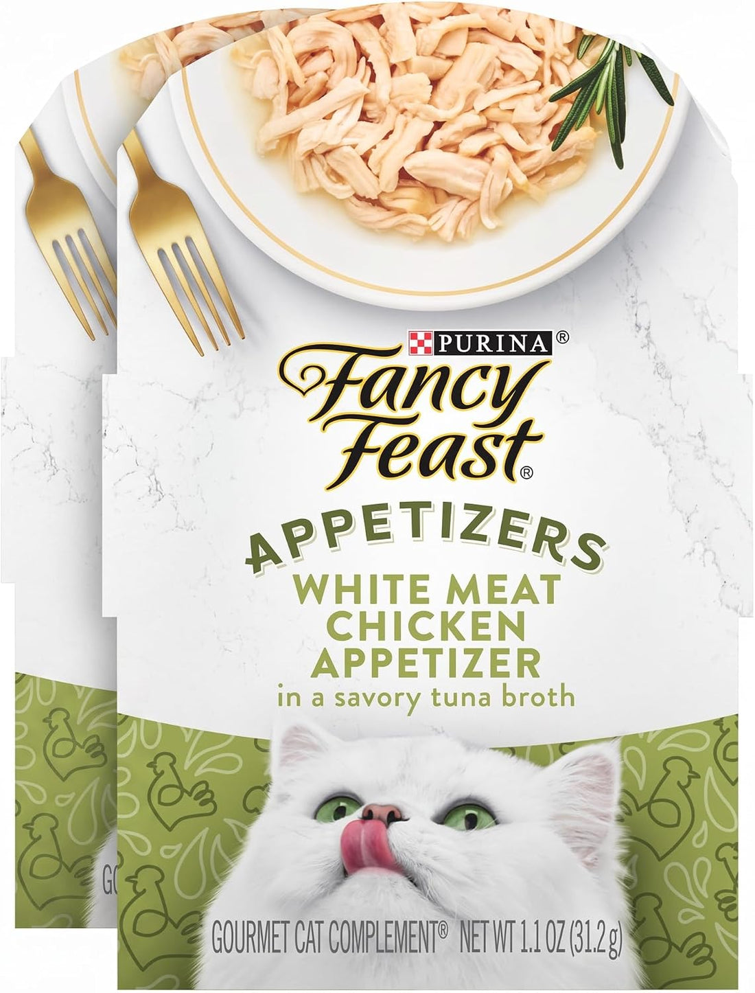 Fancy Feast Purina Appetizers Grain Free Wet Cat Food Complement