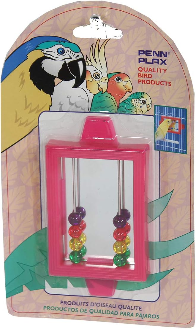 Penn-Plax Bird Bath with Mirror -Engaging Cage Accessory 5.75