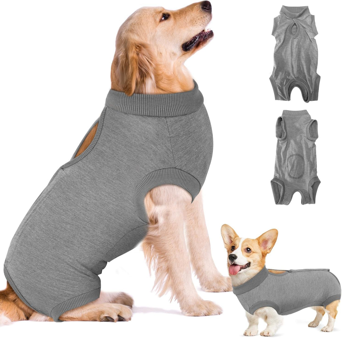 SlowTon Dog Recovery Suit, Surgery Recovery Suit for Female Male Dogs