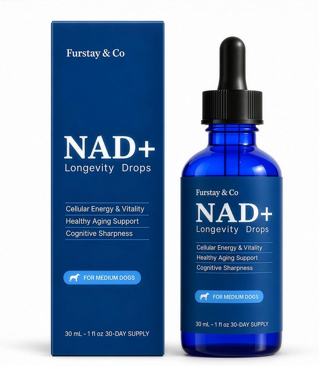 NAD+ Supplement for Senior Dogs, Medium Dogs