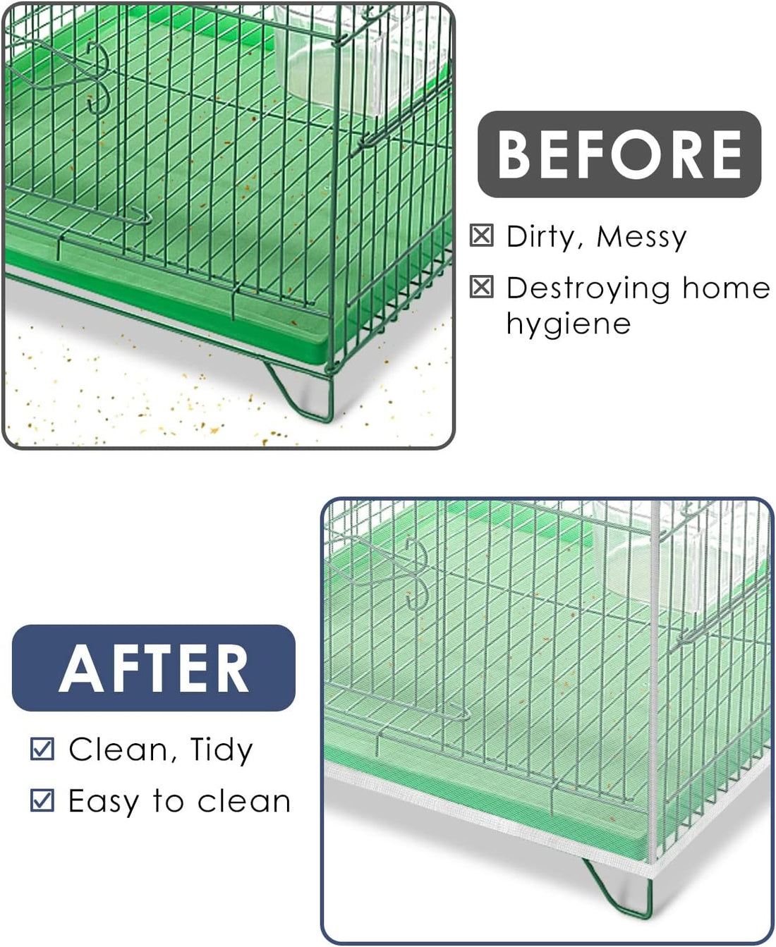 Bissap Bird Cage Seed Catcher