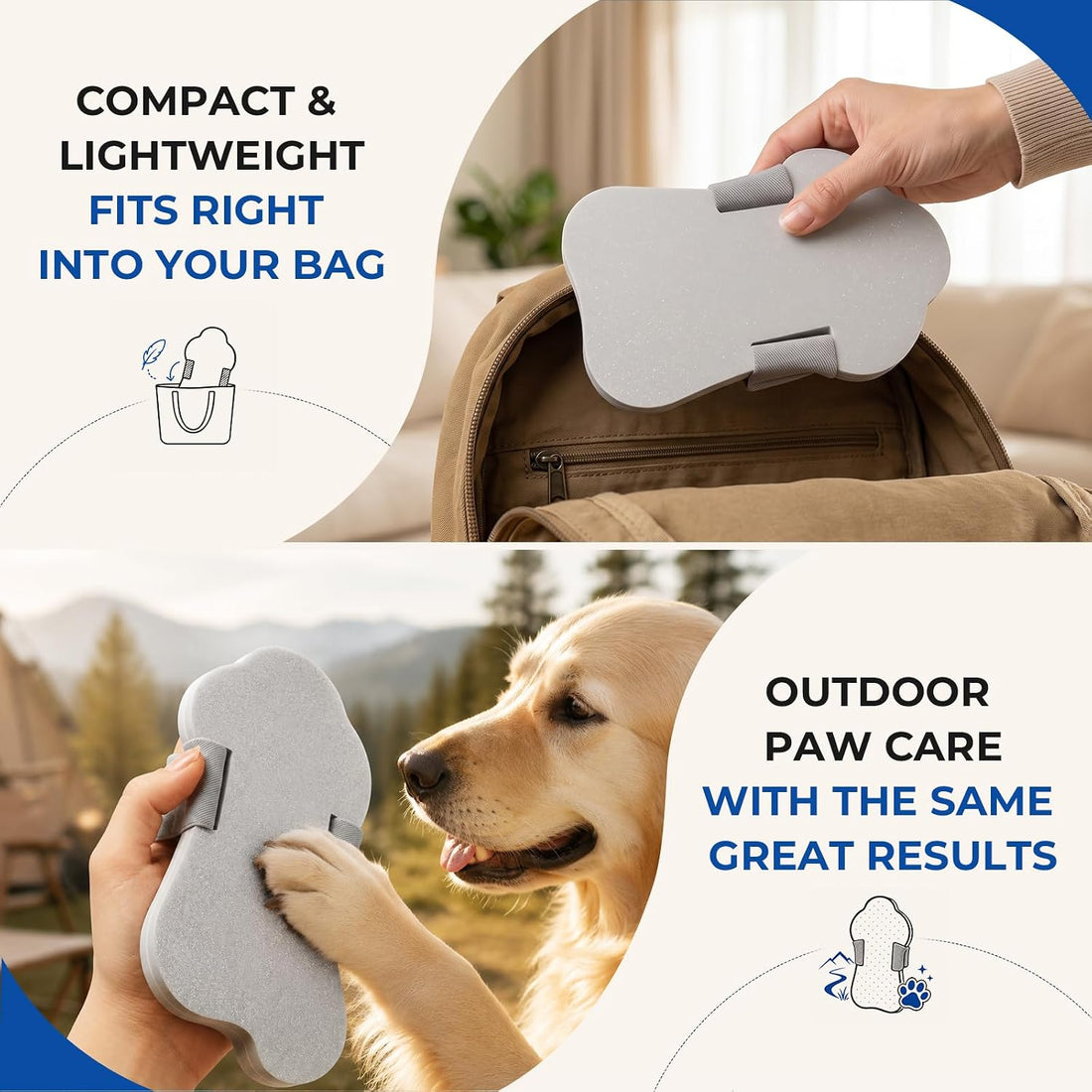 Dog Nail Scratch Board with Hand Strap