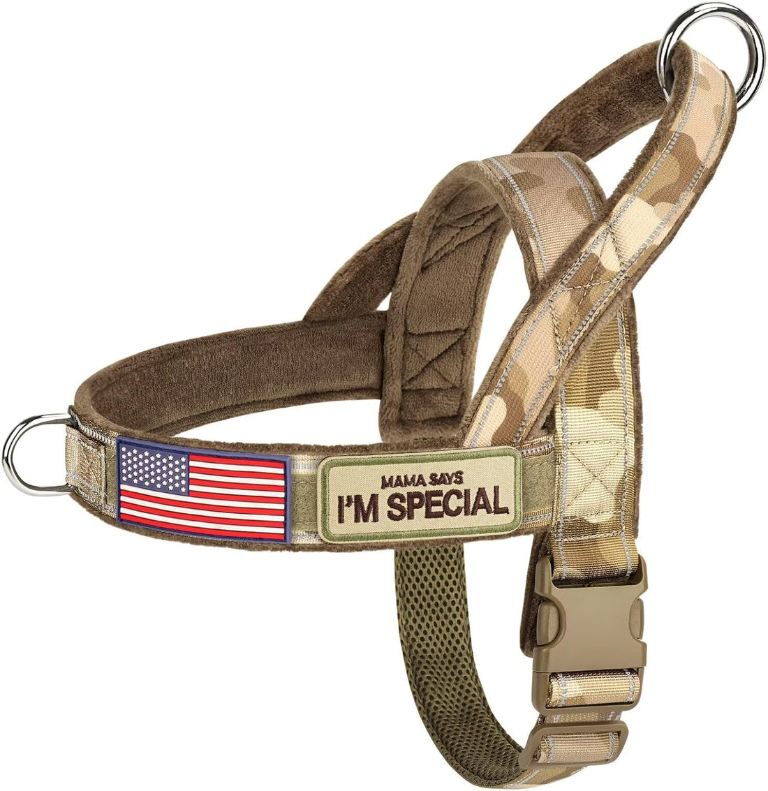 Forestpaw No Pull Dog Harness with Large Handle,Comfortable,L