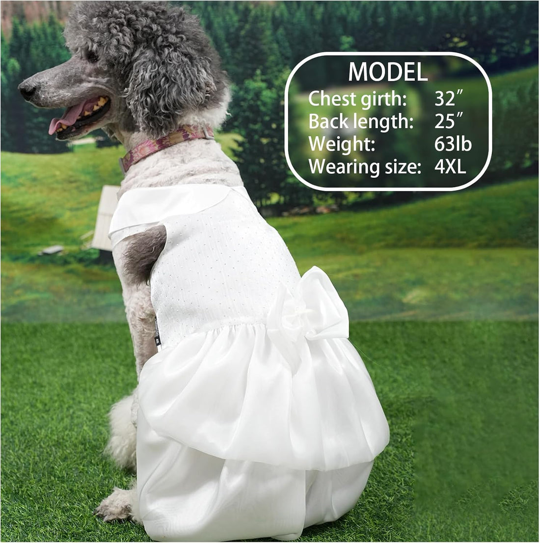 Dog Dress,Pet Wedding Dress Princess Formal Tutu Skirt