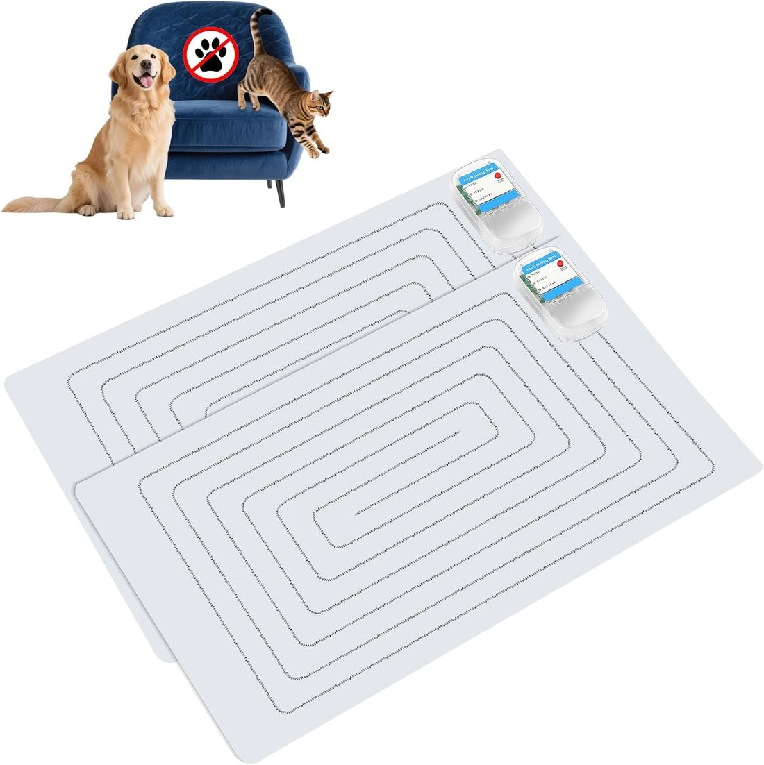 PAPARELA Scat Shock Mat for Dogs and Cats Indoor