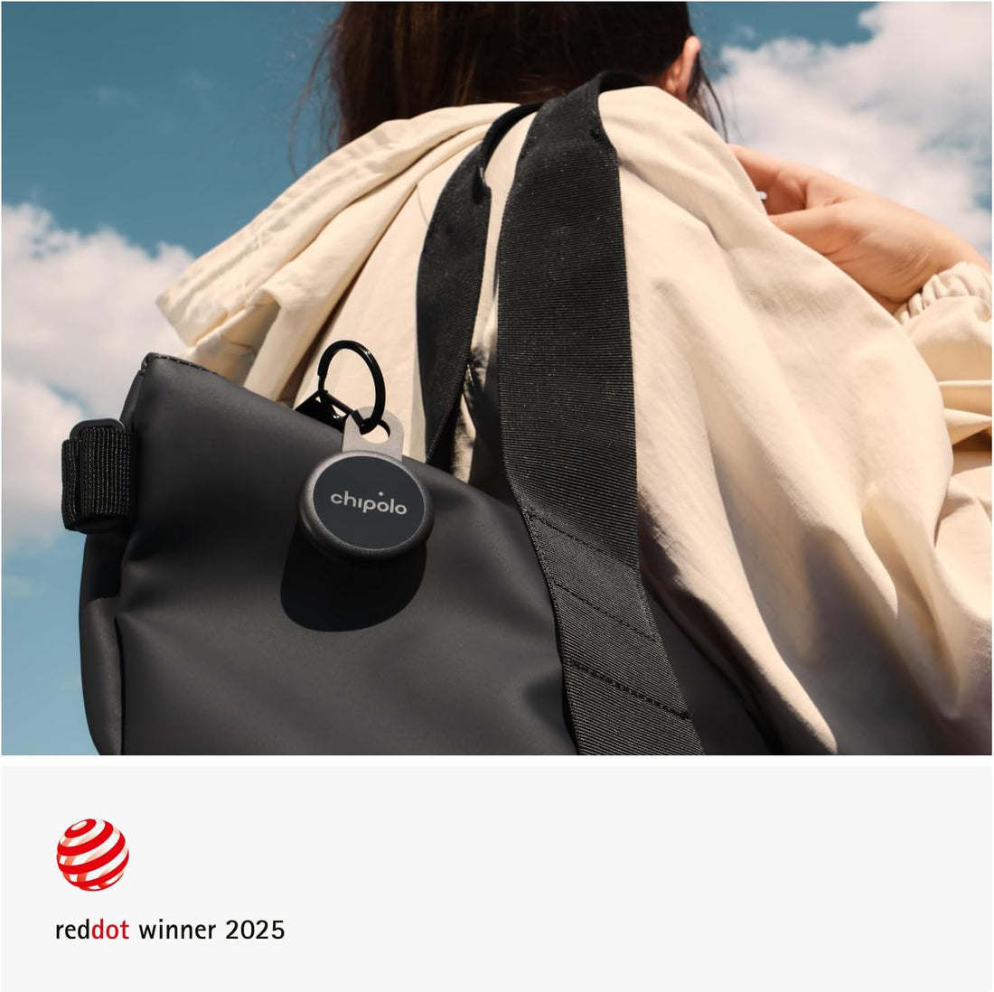 Chipolo Loop – Rechargeable Bluetooth Tracker for Key and Item Locator