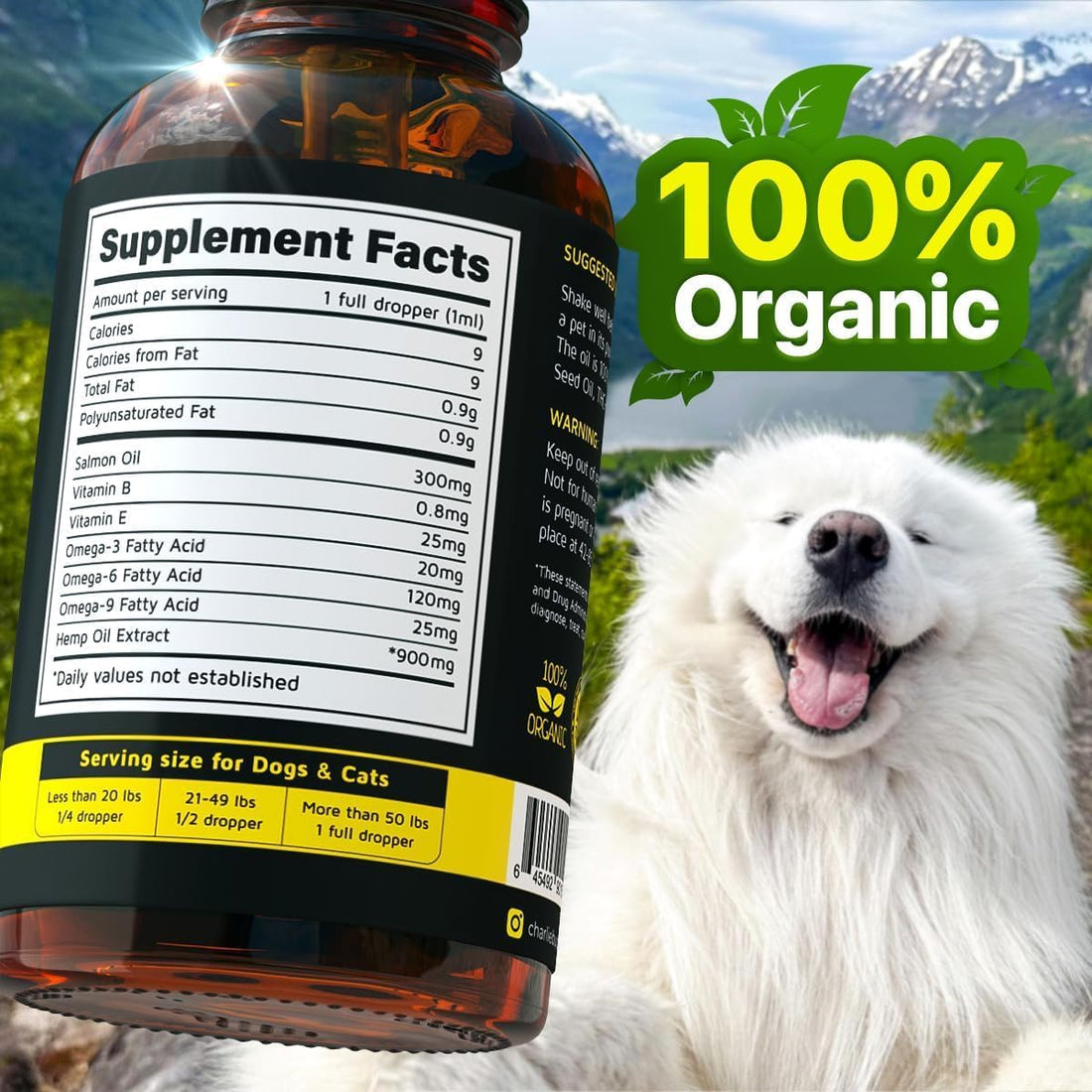 Hеmp and Salmon Oil for Dogs Skin and Coat Hеalth, Rich in Vitamins B