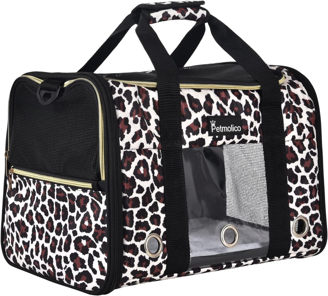 Petmolico Cat Carrier Soft-Sided Airline Approved, Medium