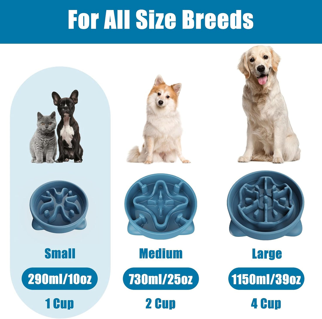 Slow Feeder Dog Bowls Small Breed