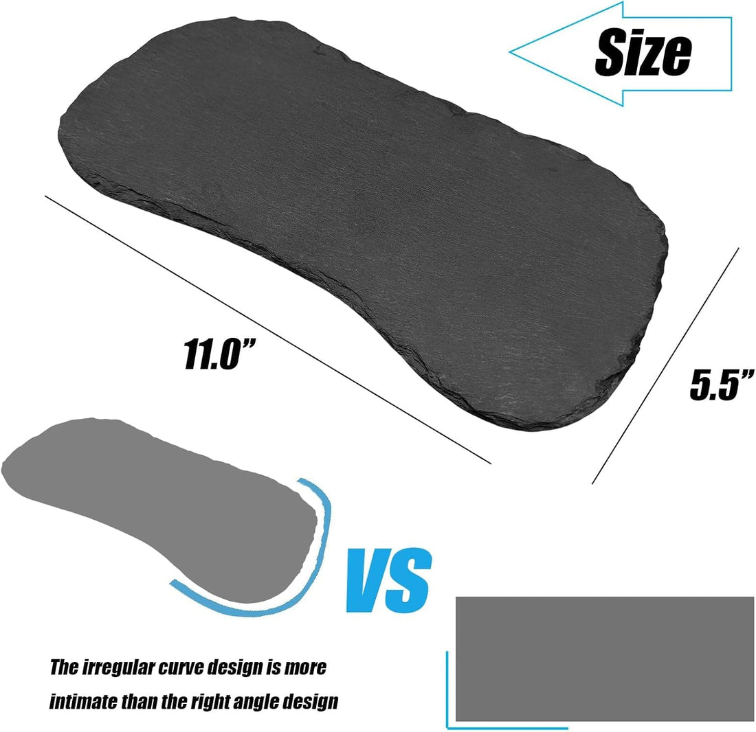 Tfwadmx Reptile Basking Platform,11''x5.5'' Tortoise Rock Plate