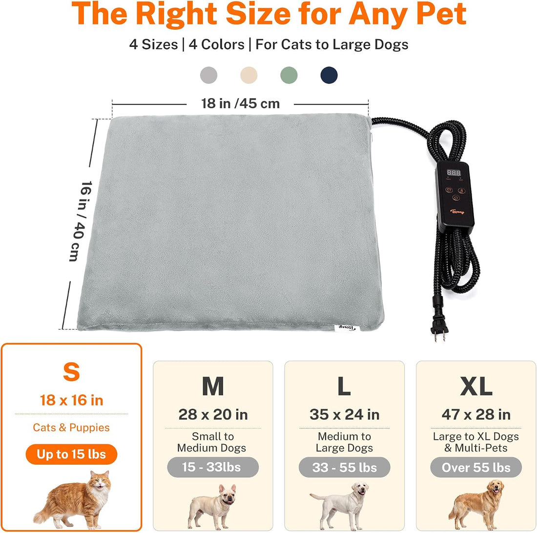 Toozey Small Pet Heating Pad