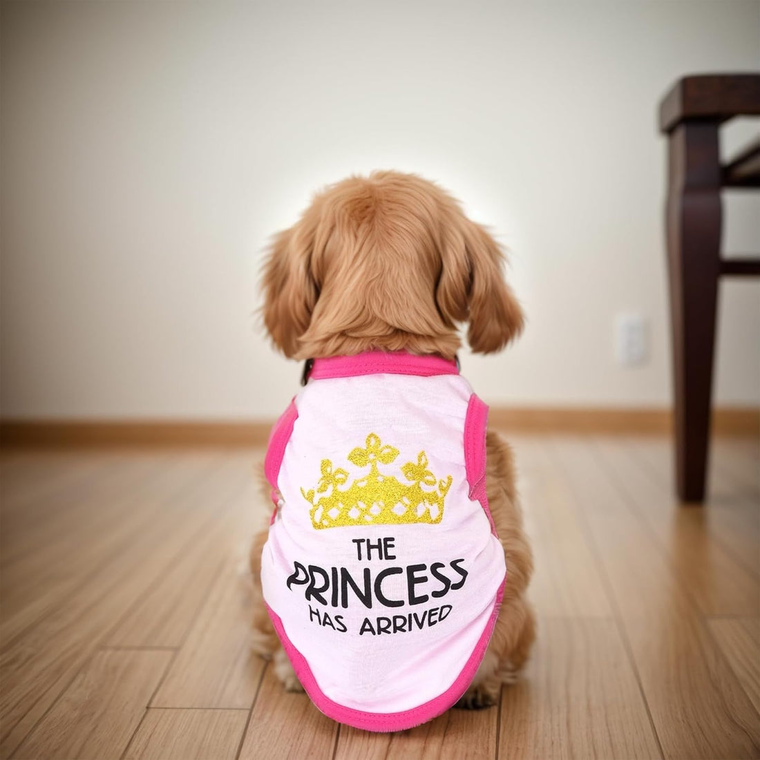 4Pack Dog Shirts Summer Printed Puppy Clothes Sleeveless for Dogs