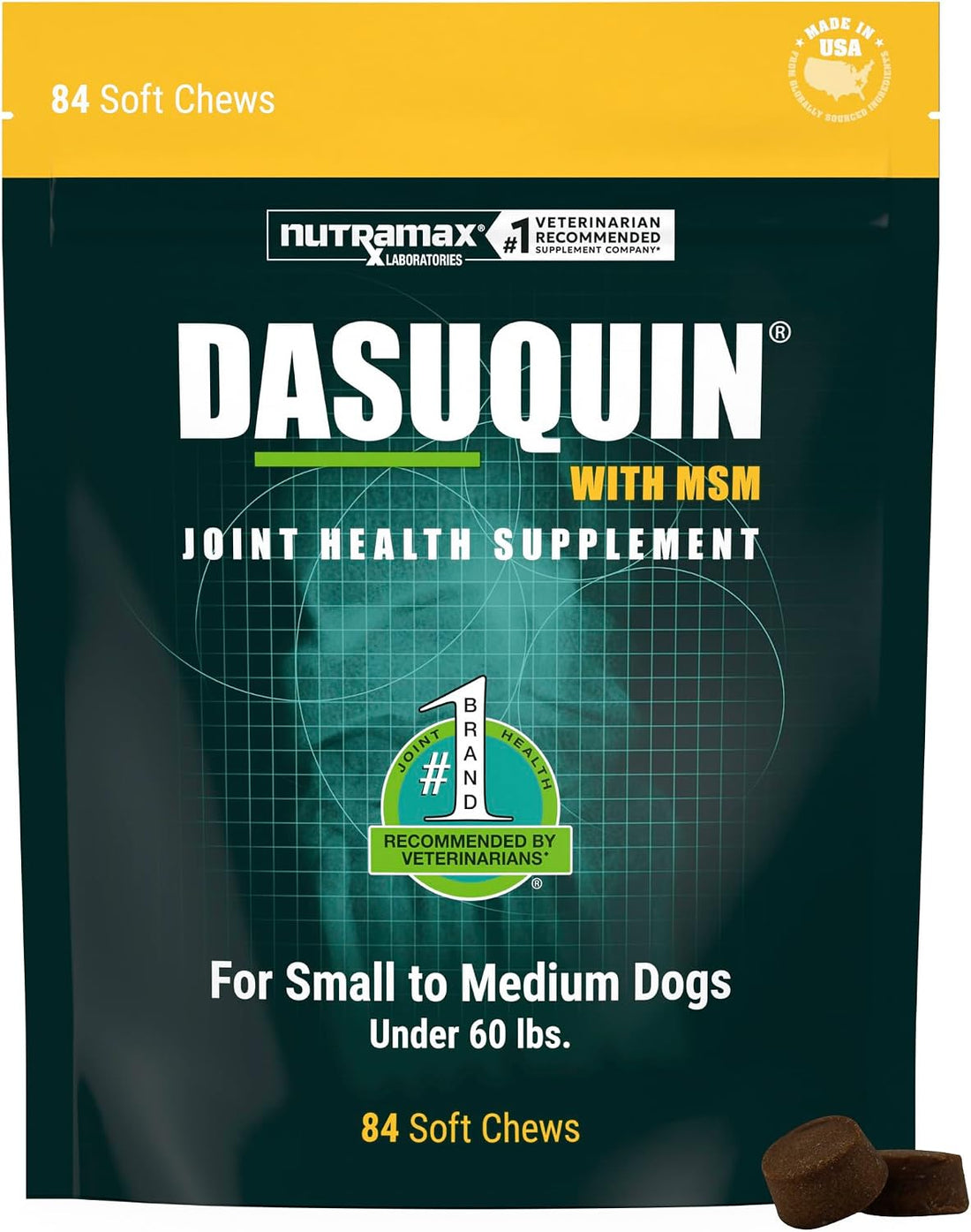 Nutramax Dasuquin for Small to Medium Dogs, Joint Health Supplement