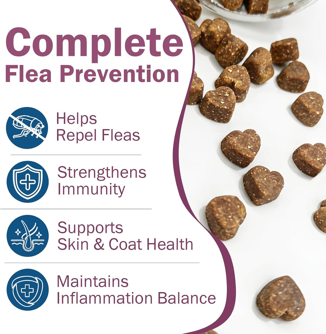 Flea Prevention for Cats, Cat Flea Chewables Over 2 lbs
