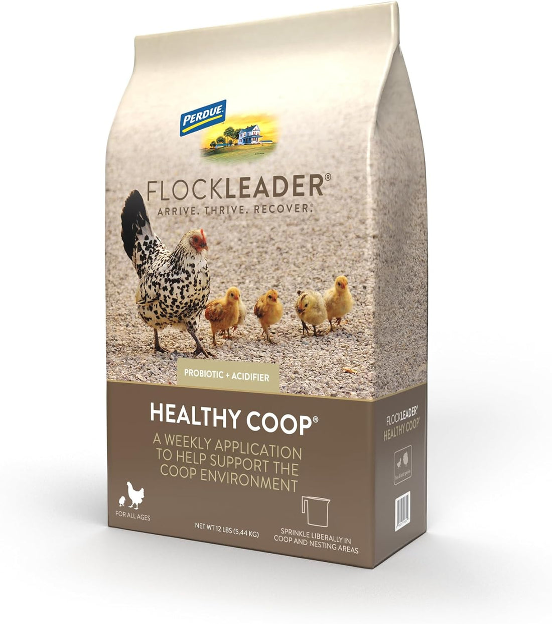 FlockLeader Healthy Coop, Odor & Moisture Neutralizer for Chicken
