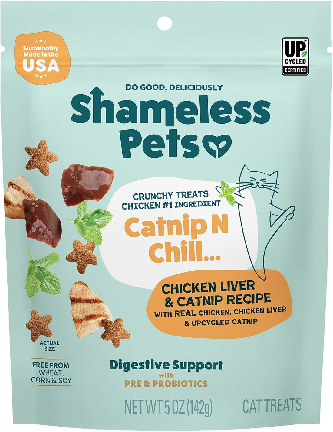 Shameless Pets Crunchy Cat Treats - Variety Pack, 3-Pk