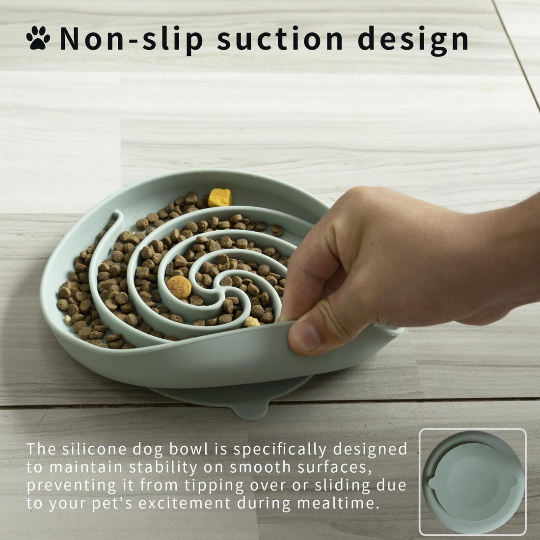 Bifeaw Slow Feeder Dog Bowls