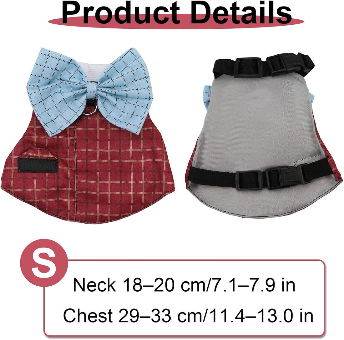 Hypeety Bunny Harness and Leash Set Adjustable Escape Proof Vest