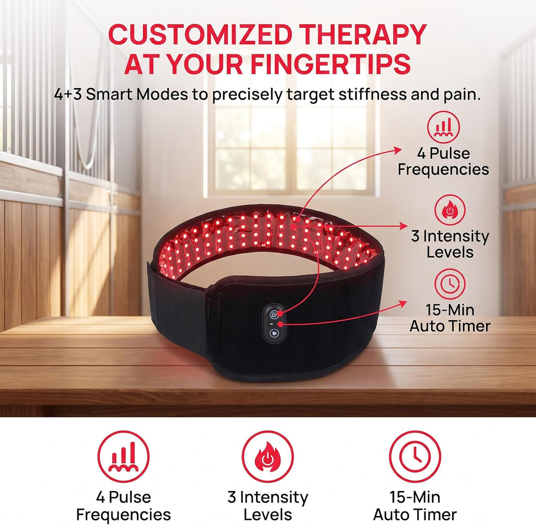Wearable Red Light Therapy Hoof Boots