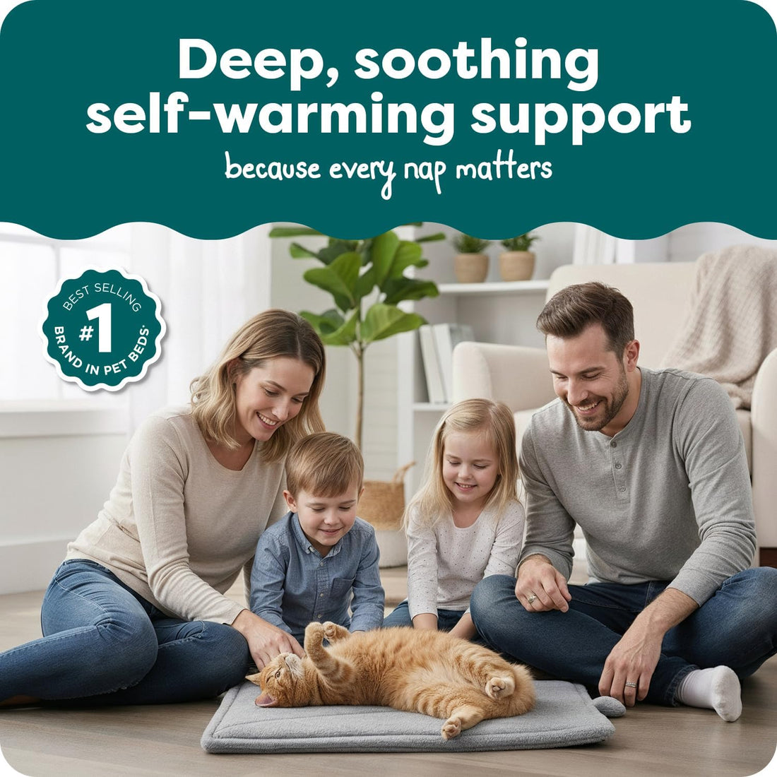 FurHaven ThermaNAP Self Warming Cat Mat