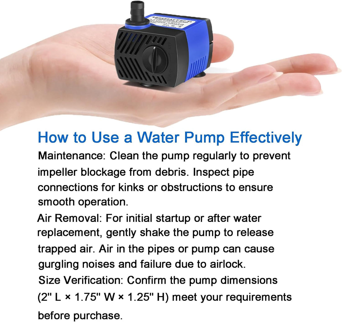 AQUANEAT Small Fountain Pump