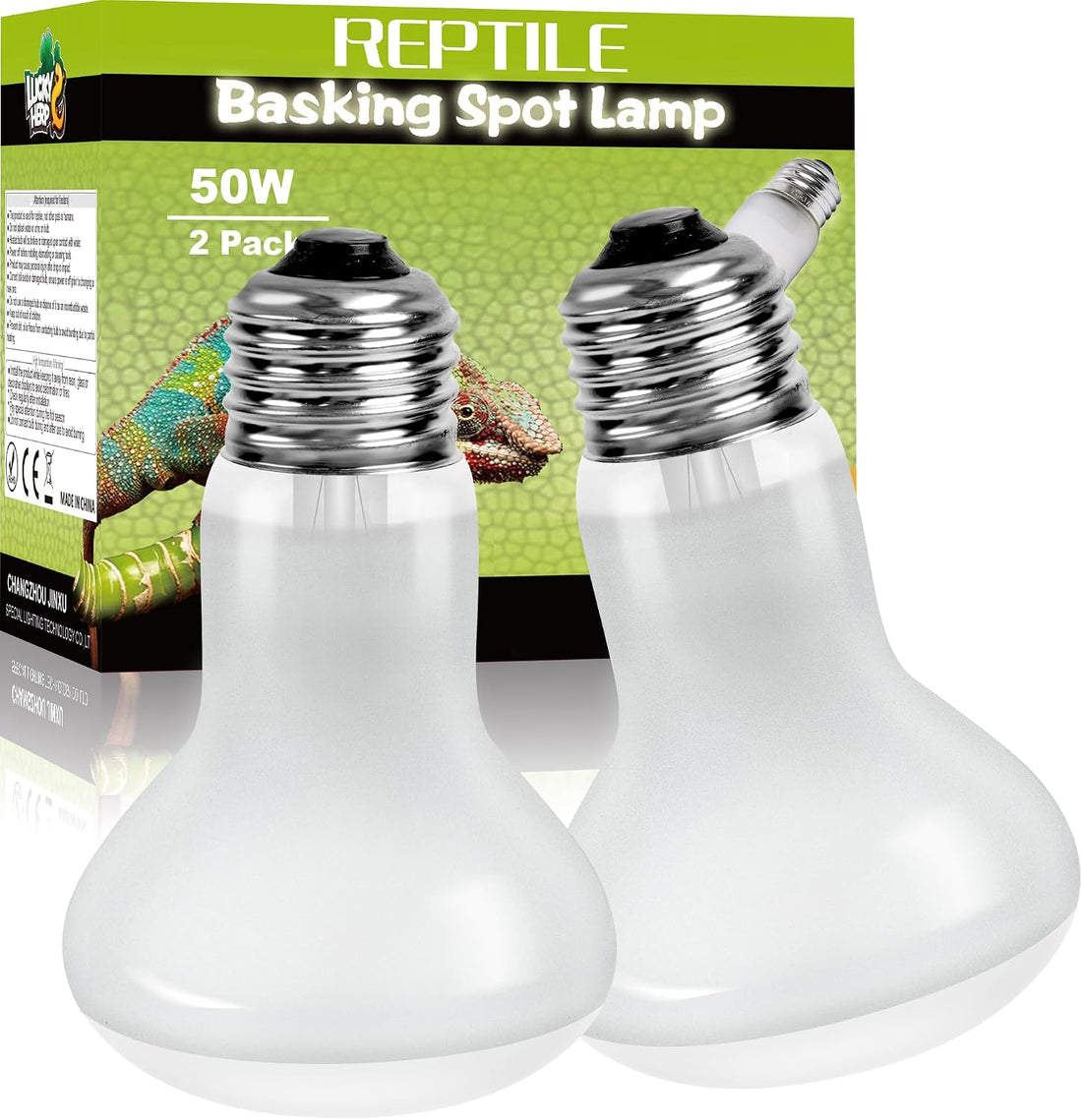 LUCKY HERP Reptile Heat Lamp Bulbs 100W