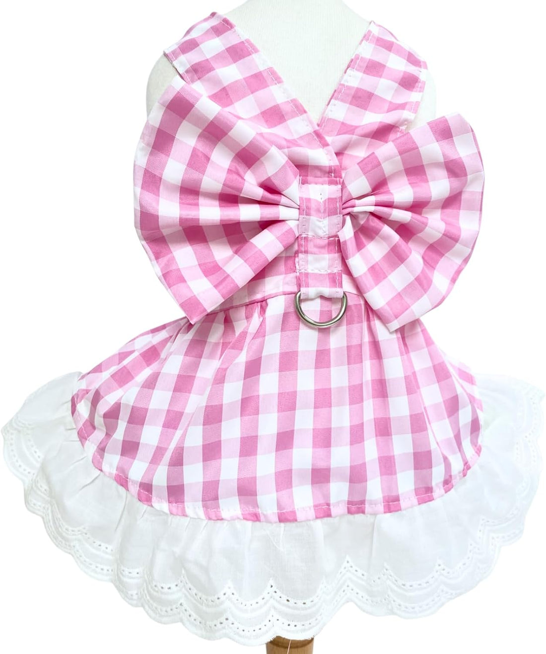 Plaid Pet Dress - Cute Dog & Cat Checkered Outfit