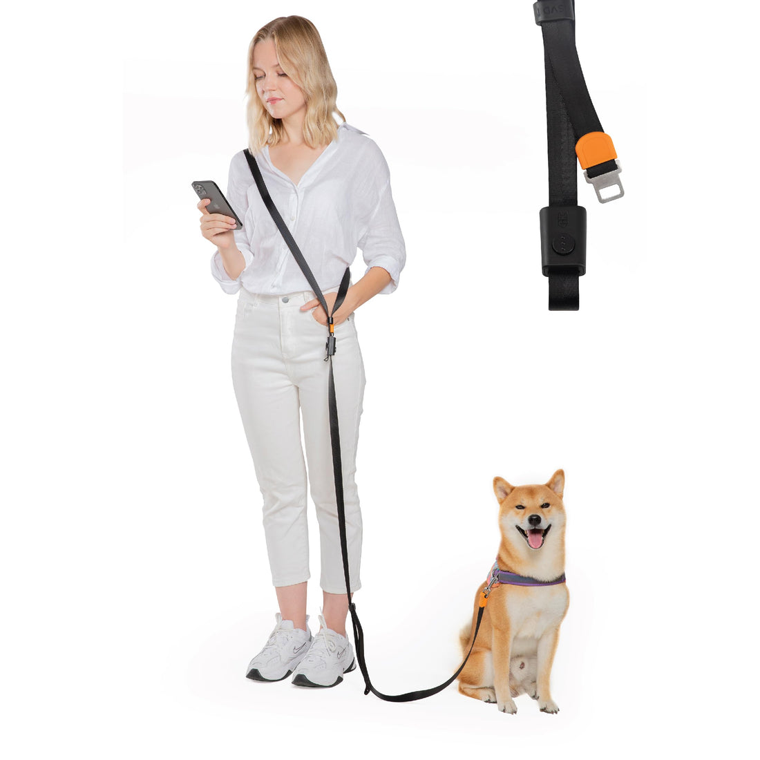 SVD.PET 4-in-1 Hands Free Dog Leash