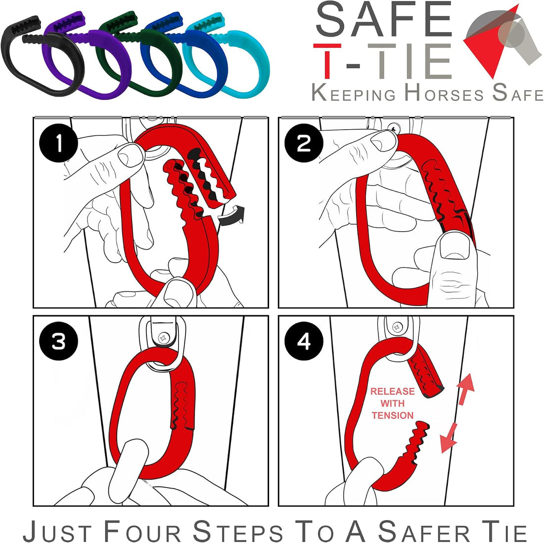 Kensington Protective Products Horse Tie — Revolutionary Safety
