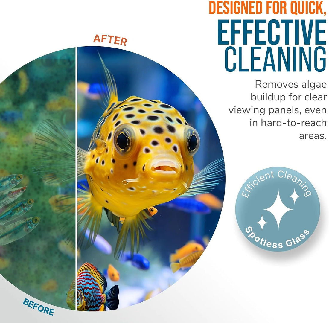 Flipper Magnetic Aquarium Glass Cleaner, Algae Scraper & Scrubber