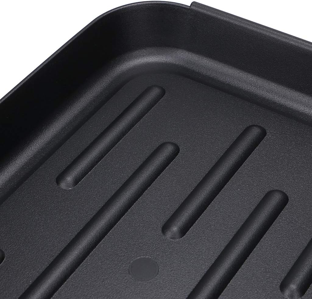 OwnMy Black Boot Tray Mat Indoor Plastic Small Shoe Tray Mat