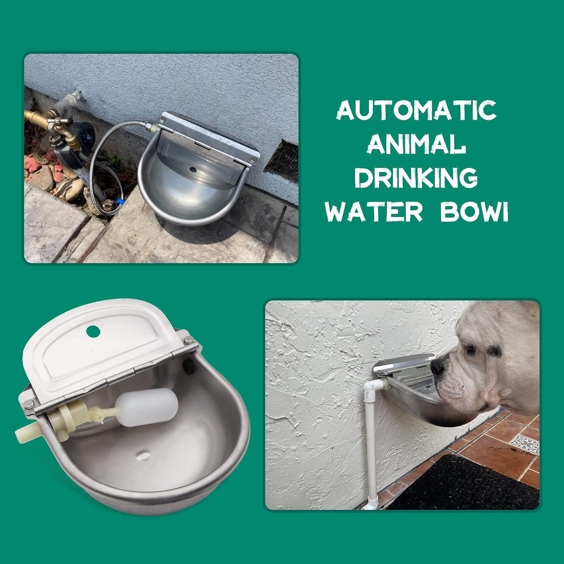Automatic Livestock Waterer,304 Stainless Steel