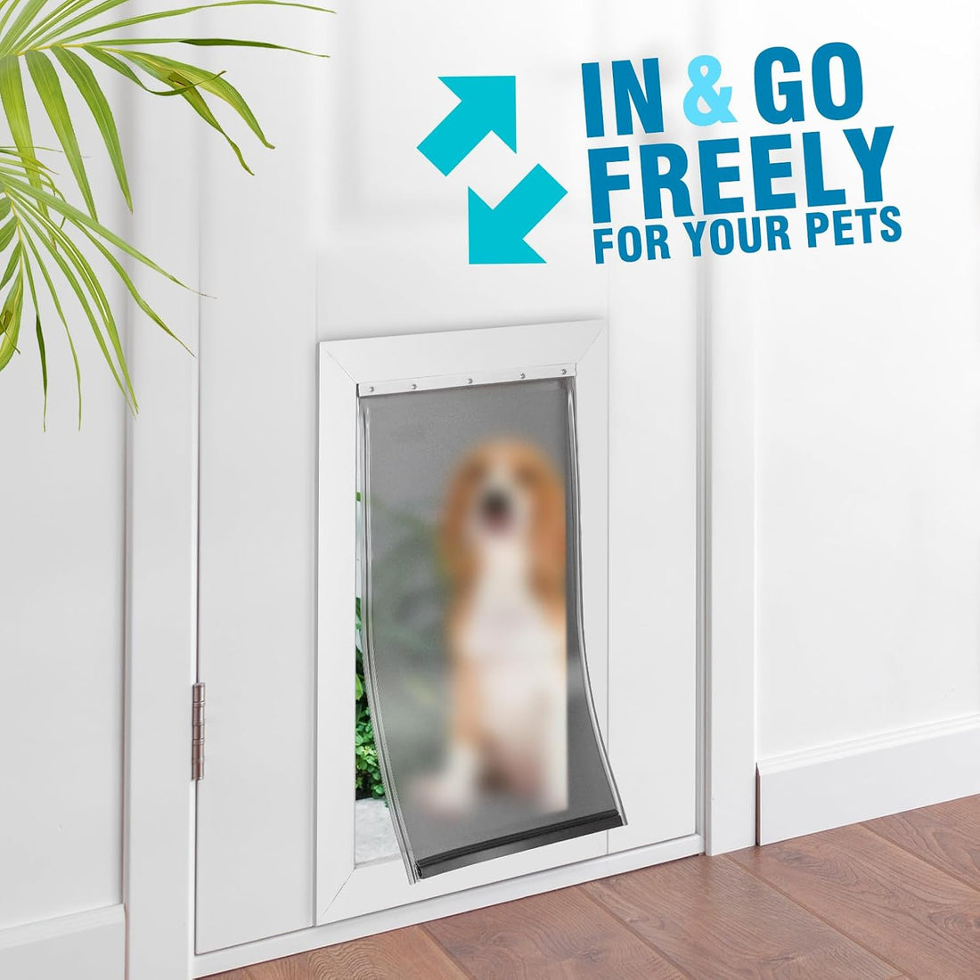 AMZOO Large Replacement Dog Door Flap Compatible with PetSafe Dog