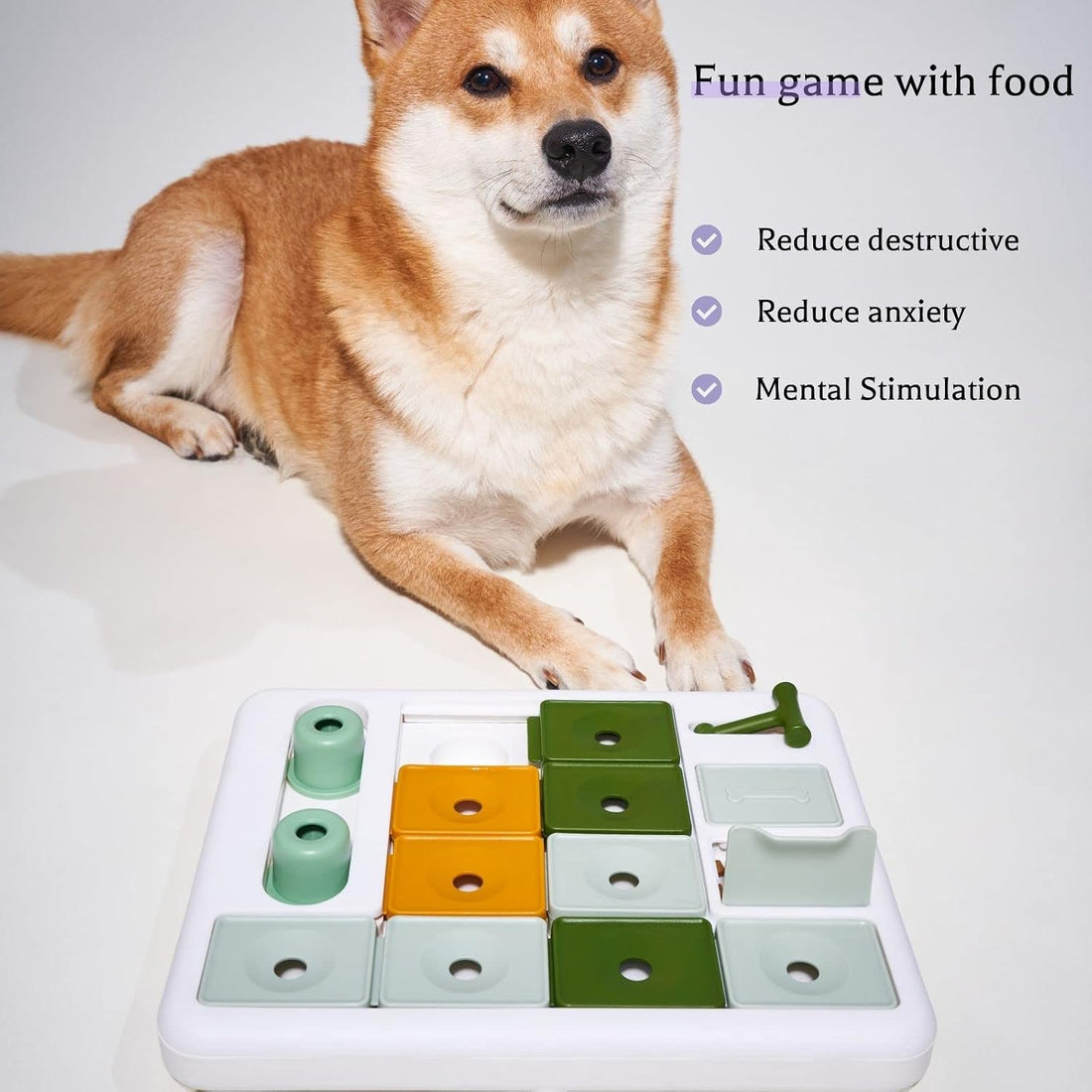 Barkwhiz Dog Puzzle Toy 3 Levels