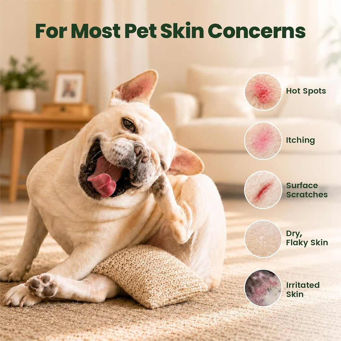 Skin Relief Gel for Dogs & Cats - Hot Spot, Wound, Skin Irritation