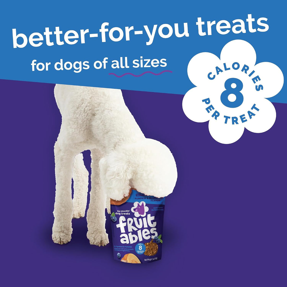 Fruitables Baked Dog Treats, Healthy Pumpkin Treat for Dogs