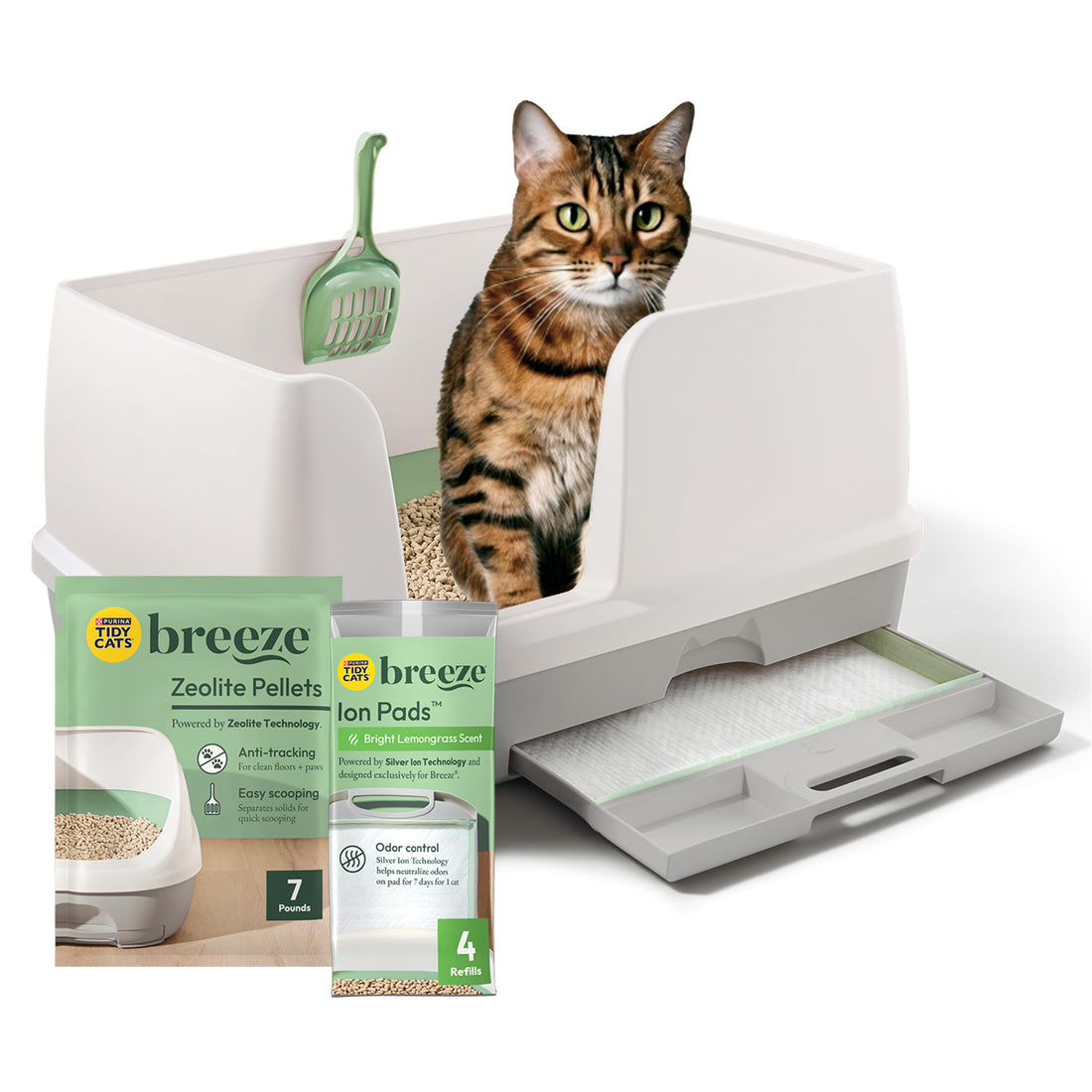 Purina Tidy Cats Litter System, Non-Clumping