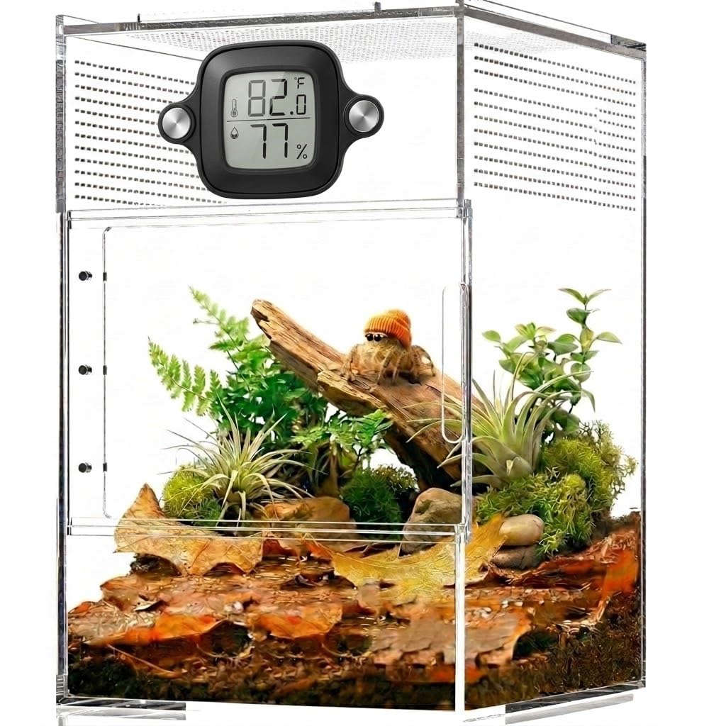 Reptile Temperature and Humidity Monitor Thermometer and Humidity