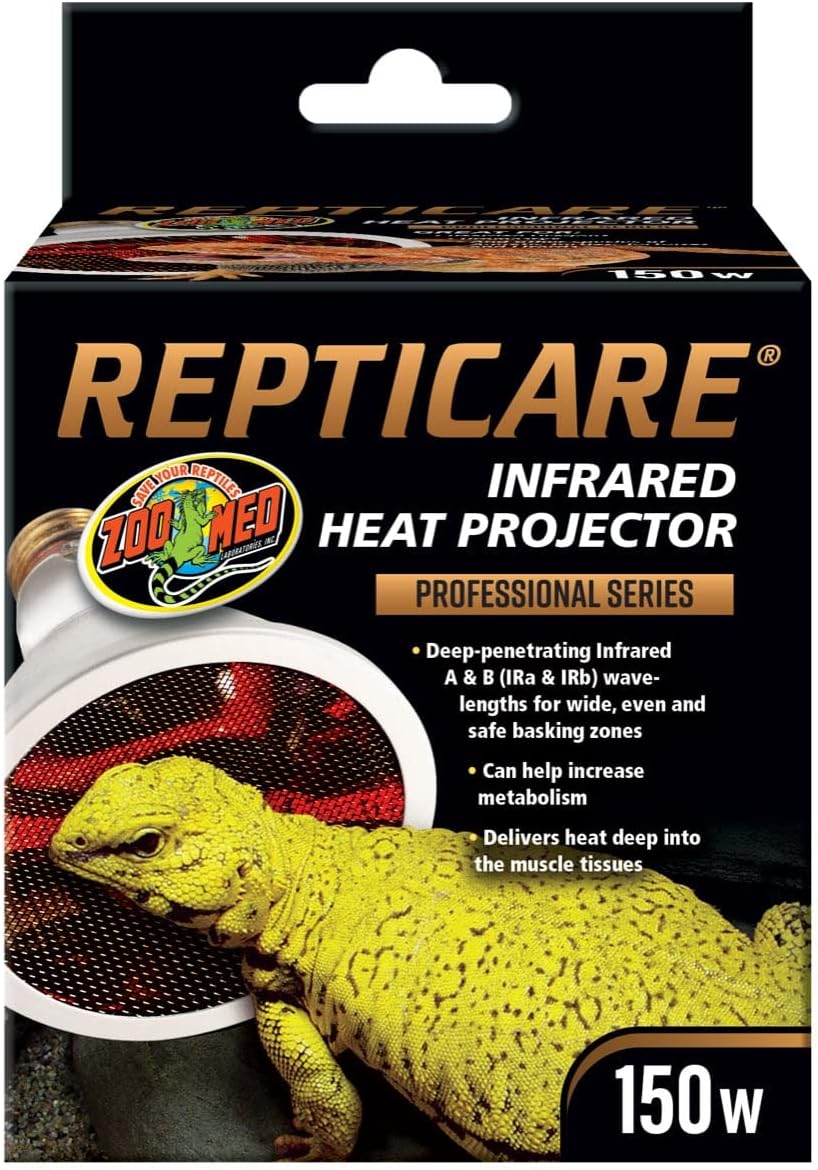Zoo Med ReptiCare Infrared Heat Projector 150 Watts
