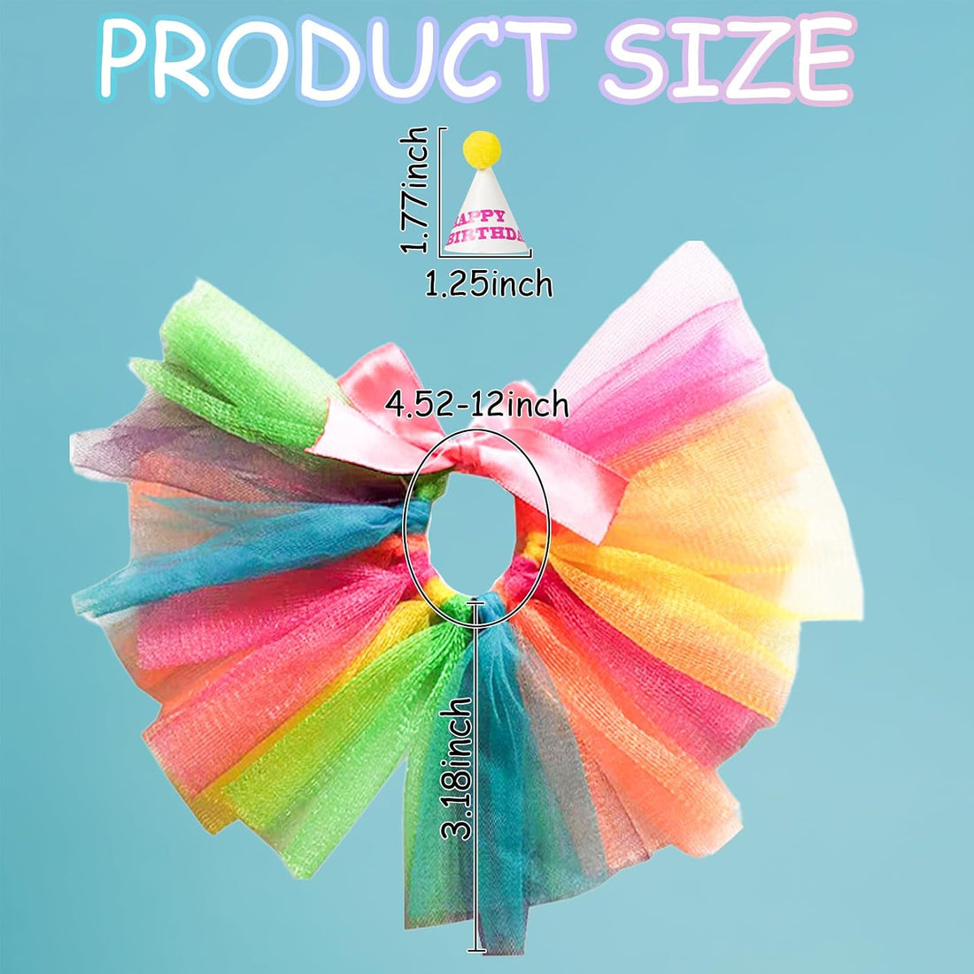 15Pcs Bearded Dragon Hats & Lizard Adjustable Tutu Skirt Set