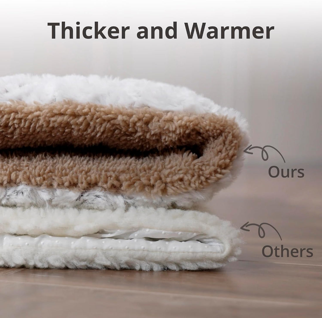 Self Warming Cat Bed, 24" x 18" Self Heating Pet Pad