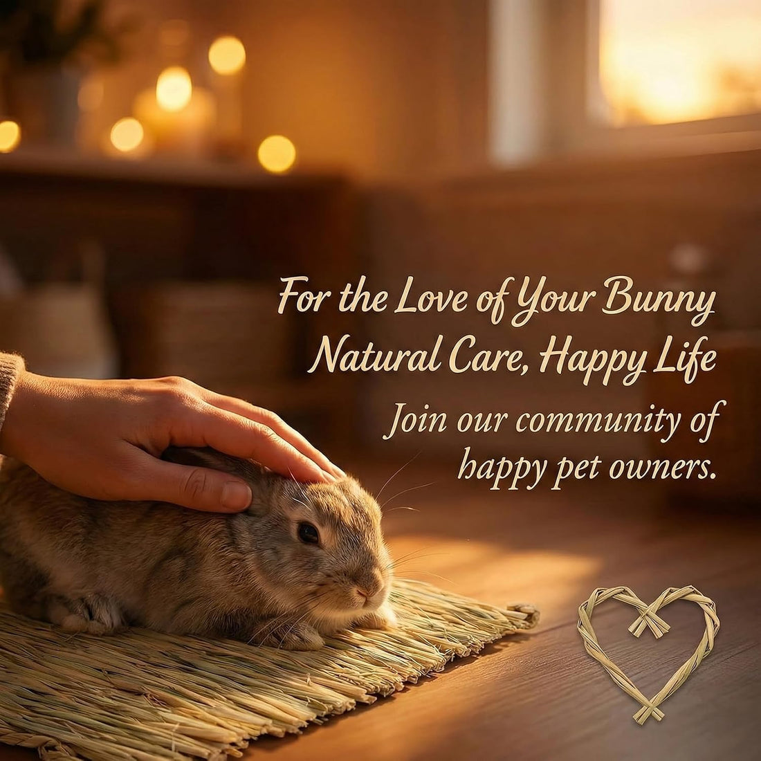 Sukh Bunny Mat, Grass Mats for Rabbits