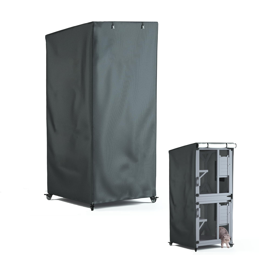 Seal Bailey Outdoor Cat House Cover