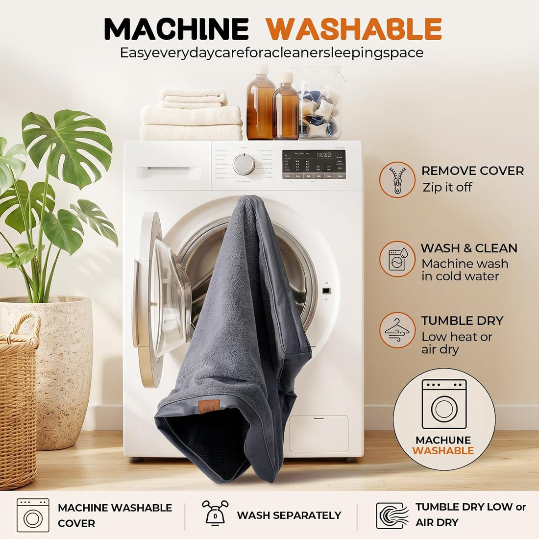 Dog Bed Covers Replacement Washable