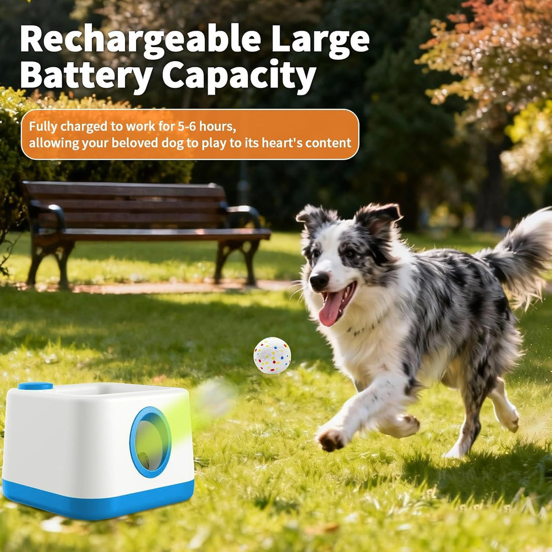 Dog Ball Launcher - Automatic Ball Thrower for Dogs