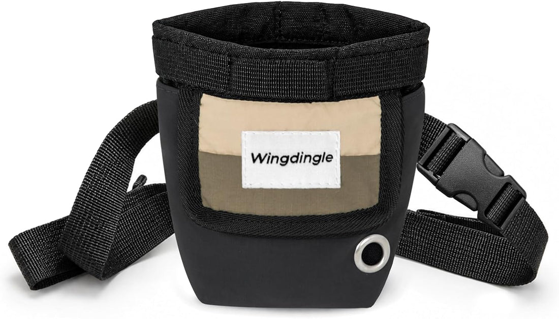 Magnetic Dog Treat Bag with Belt Clip for Training and Walking