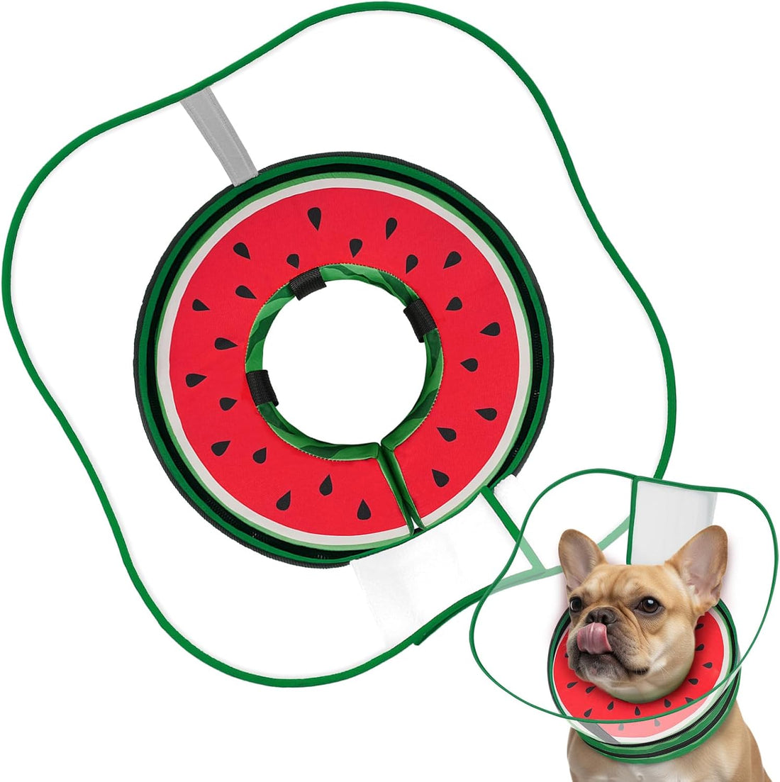 Supet Sponge Dog Cone Collar Stop Licking After Surgery