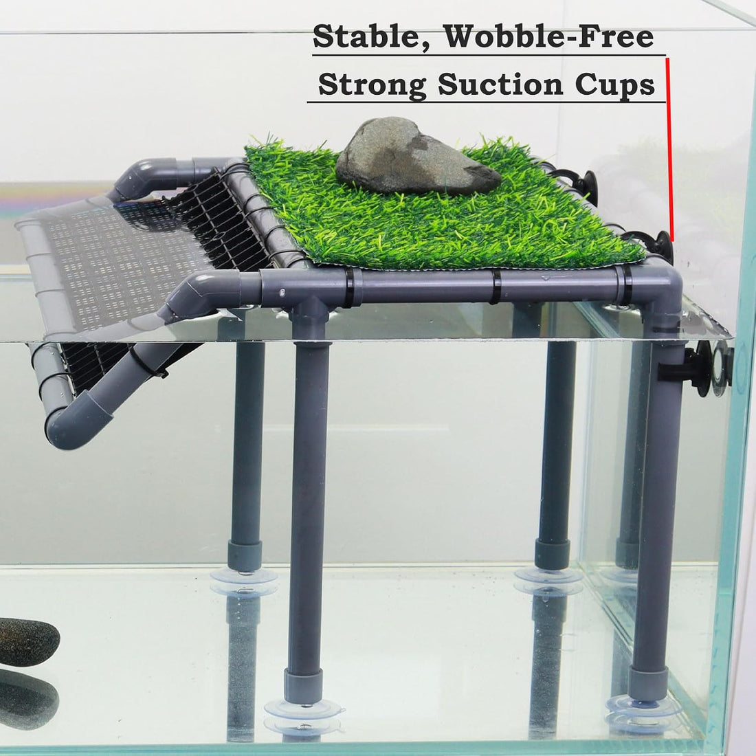 Extra Large Turtle Basking Platform with Artificial Grass